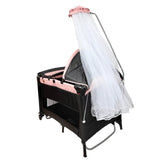 Corral Colecho Maxibaby Silver Rosa
